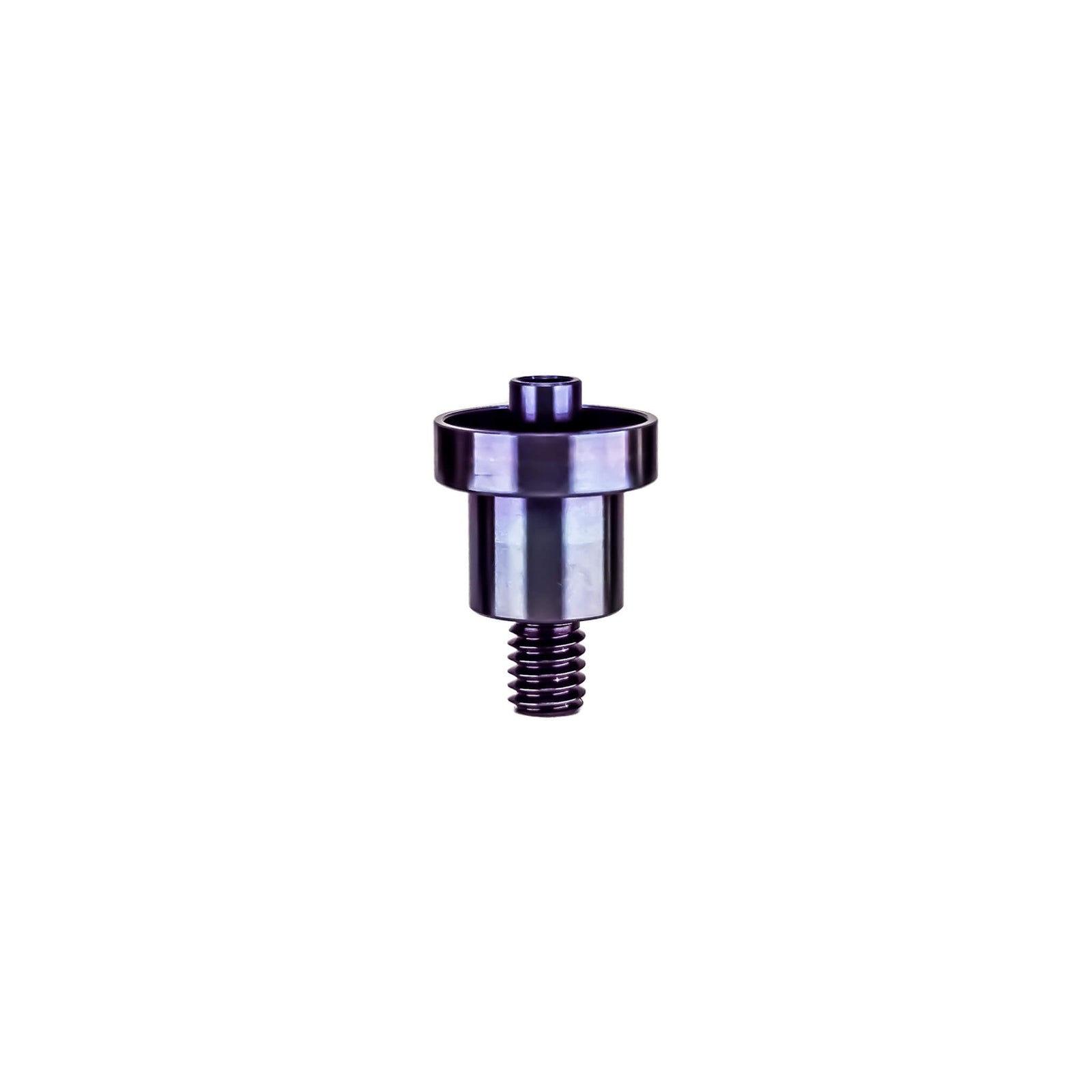 Titanium Nail for 16mm Coil | Side View | Anodized Gold | the dabbing specialists