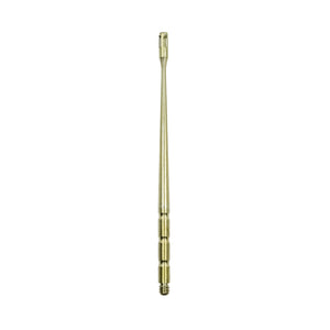 Titanium Dab Stick - Claw Shovel | Anodized Gold Profile View | the dabbing specialists