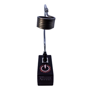 Arty Coil Heating Station | 30mm Empty Perch Front View | the dabbing specialists