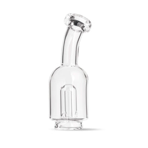 DUO Bent Neck Mouthpiece | Angled Profile View | the dabbing specialists