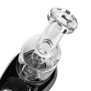 DUO Bent Neck Mouthpiece | Angled In Use View | the dabbing specialists