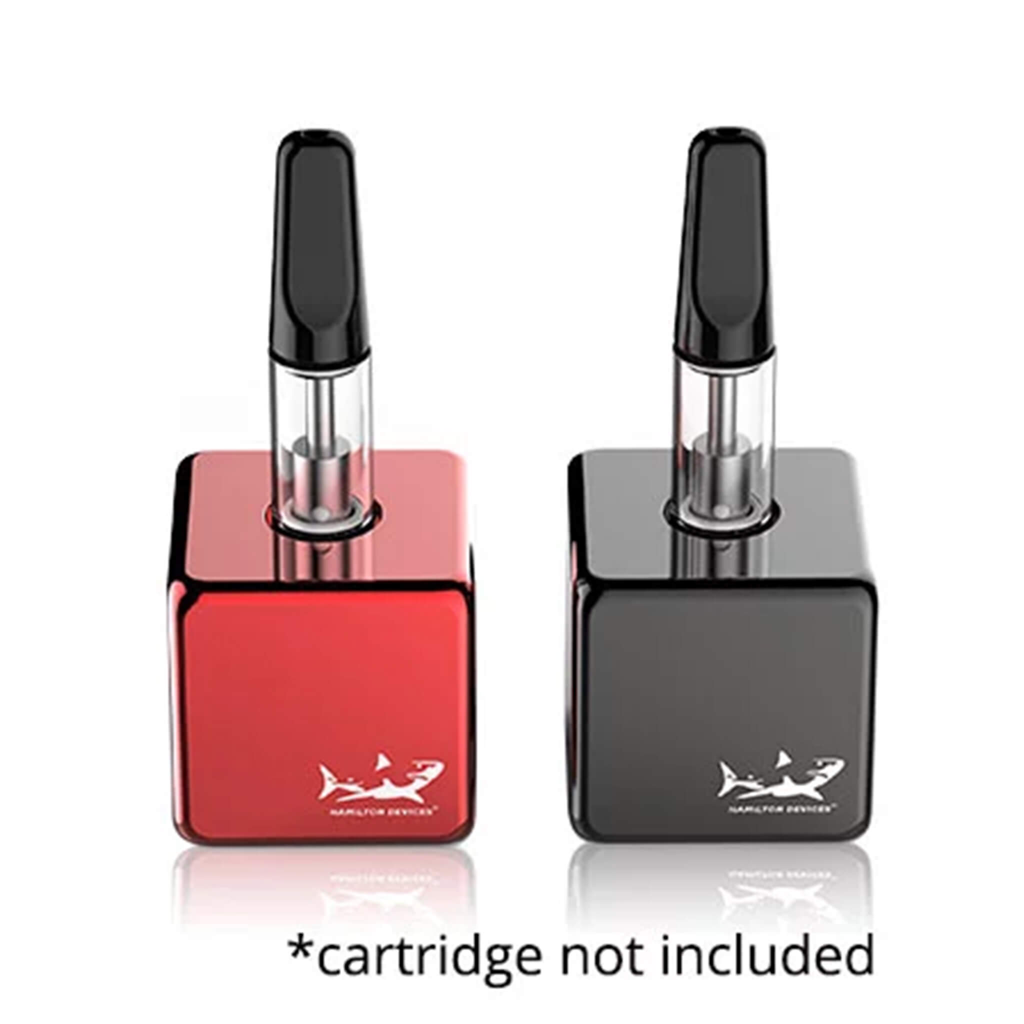 Cube™ 510 Battery | Red & Gunmetal Profile Image With Cartridge | TDS