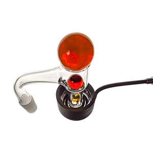 30mm E-Slurper Coil Kit | Full Weld 30mm Terp E-Slurper Coil Kit Top Down View | tds