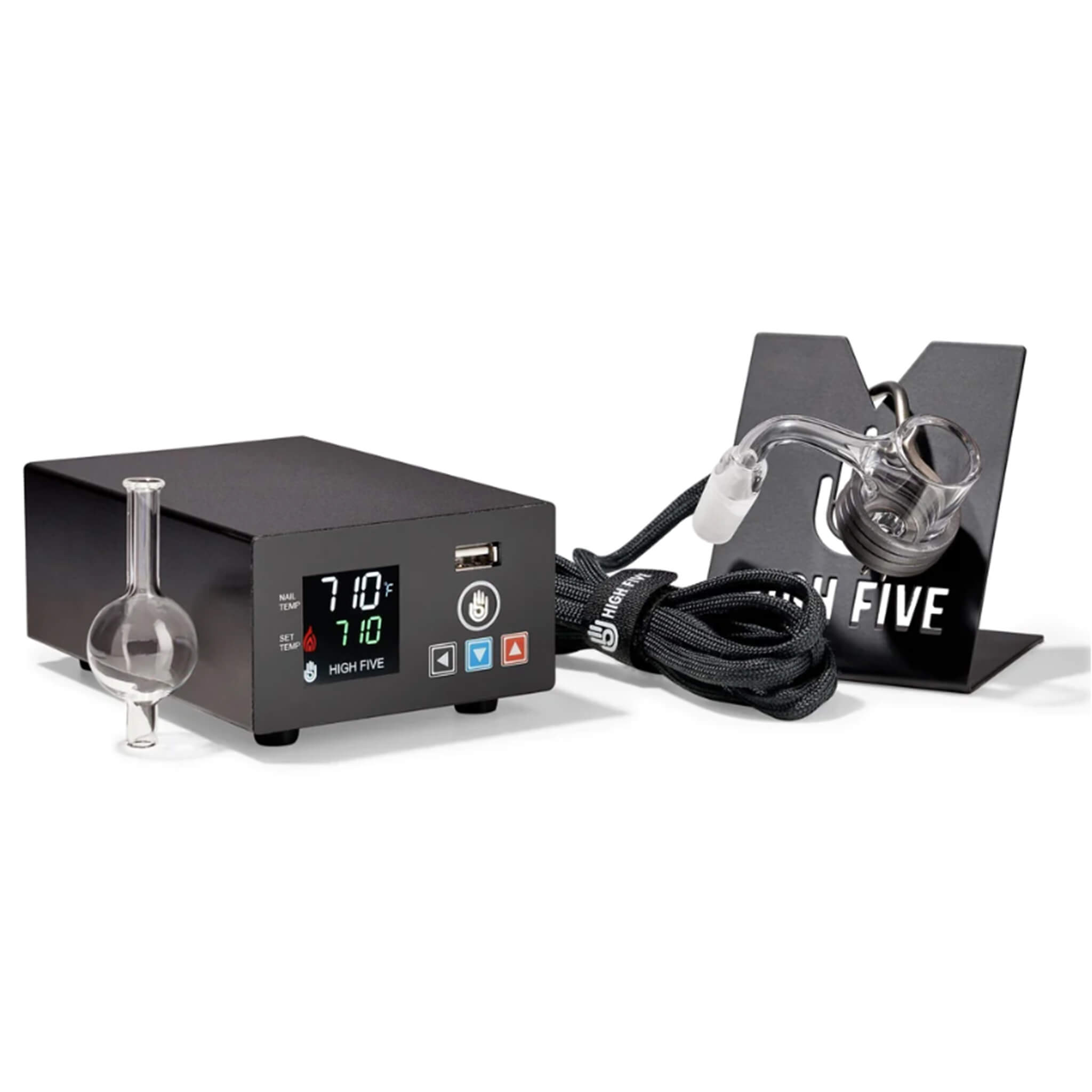 High Five Vape LCD E-Nail E-Banger Kit | Alternate Kit View Profile | the dabbing specialists