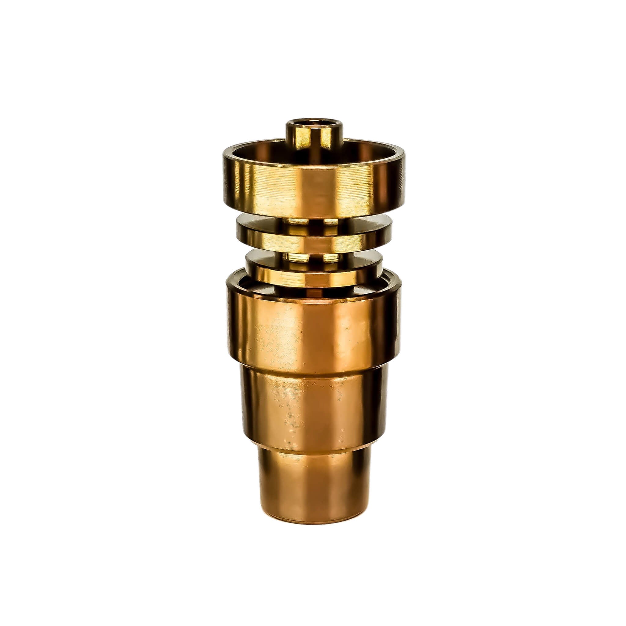 4-N-1 Titanium Nail Kit | Anodized Amber Color View | the dabbing specialists