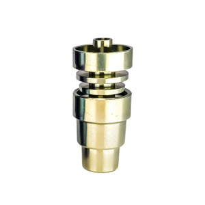 4-N-1 Titanium Nail Kit | Anodized Gold Color View | the dabbing specialists