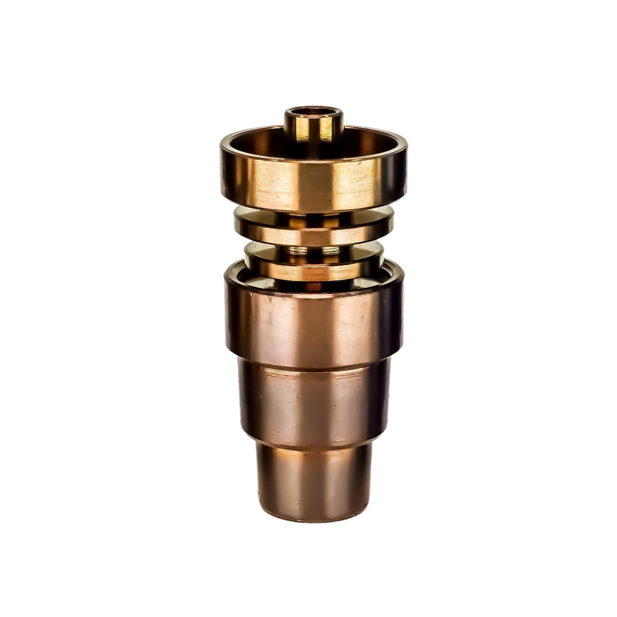 4-N-1 Titanium Nail Kit | Anodized Rosewood Color View | the dabbing specialists
