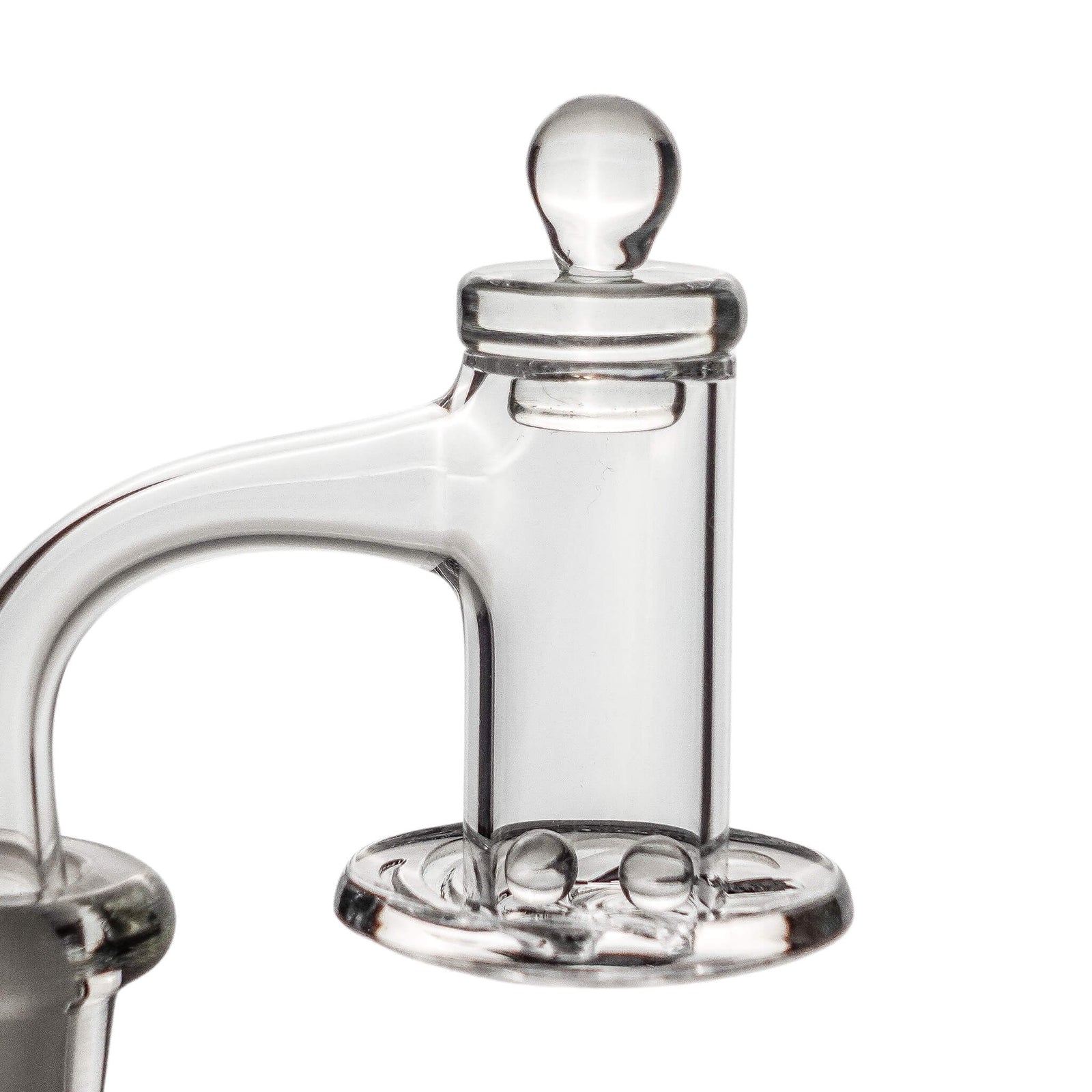 Glass Plug Cap | Profile View | the dabbing specialists