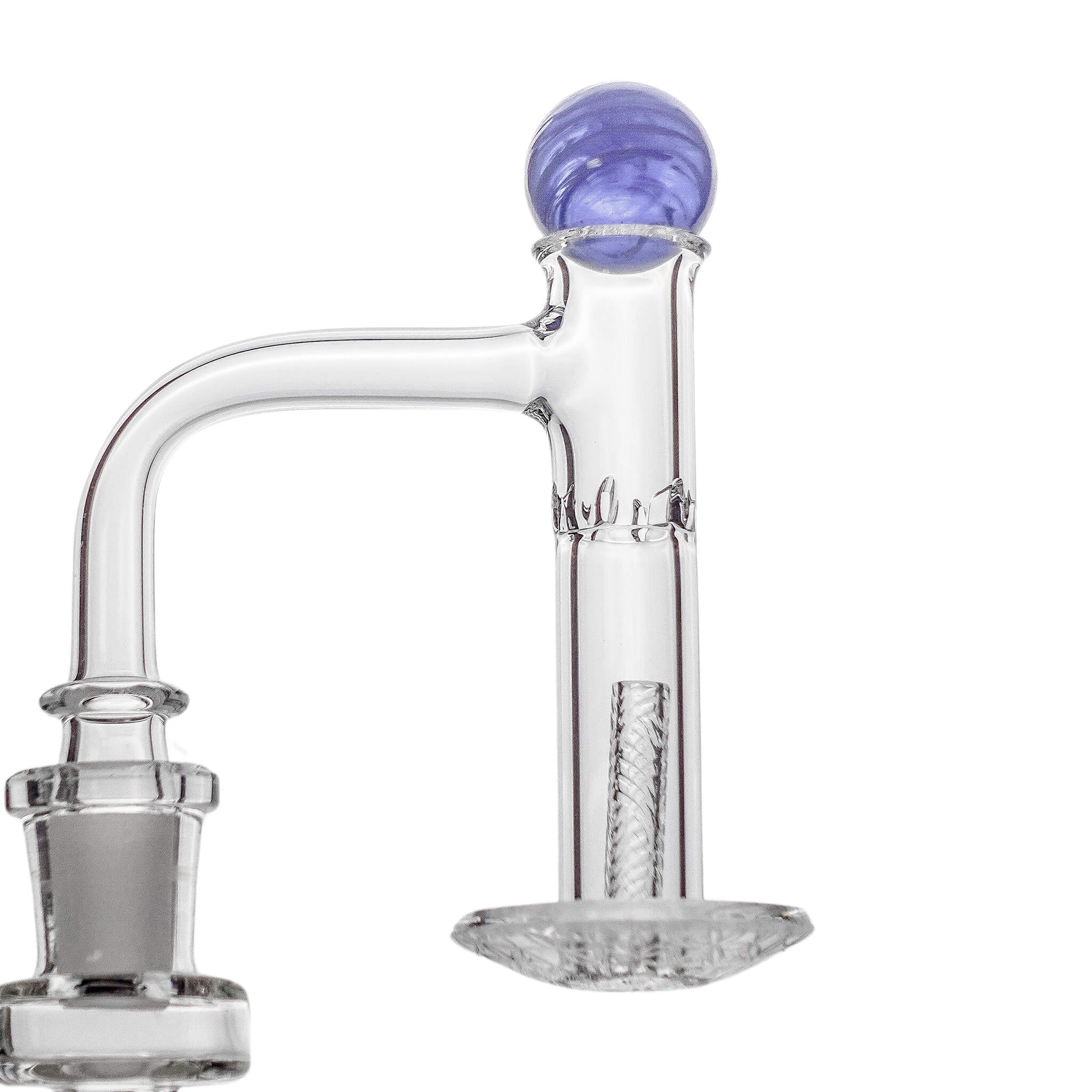 Vornadic Klein Recycler Auto Spin Tower Slurp Kit | Banger Kit View On Pipe | TDS