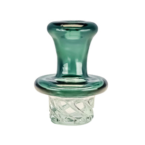 Vortex Spinner Carb Cap | Emerald Color Profile View | the dabbing specialists