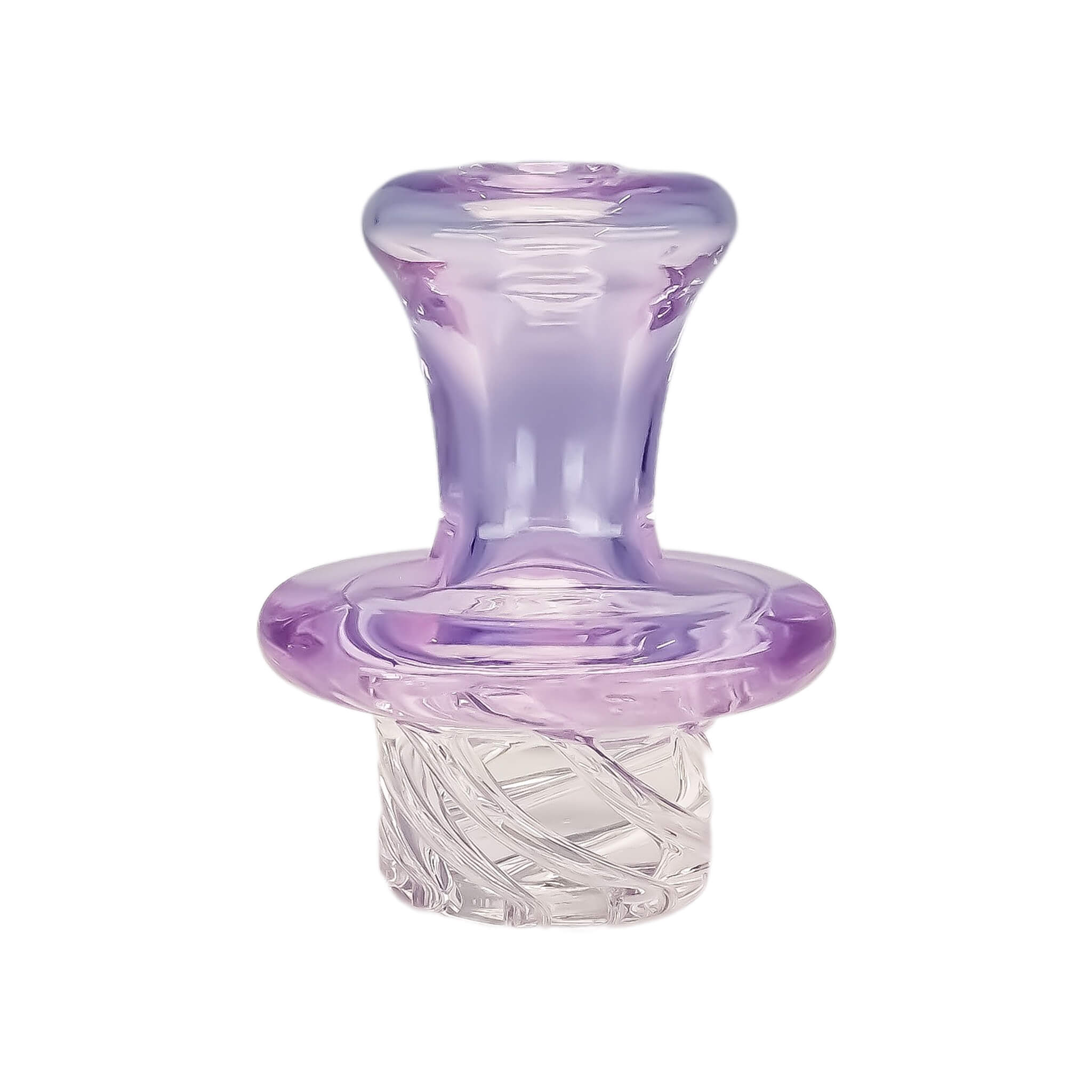 Vortex Spinner Carb Cap | Purple Color Profile View | the dabbing specialists