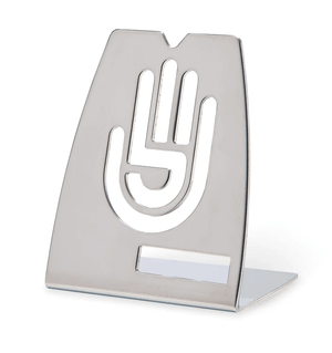High Five V2 Coil Stand | Silver Coil Stand View | the dabbing specialists