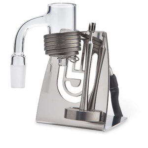 High Five V2 Coil Stand | Coil Stand In Use With Banger View | the dabbing specialists
