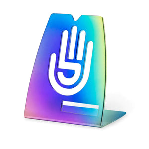 High Five V2 Coil Stand | Chromatic Coil Stand View | the dabbing specialists