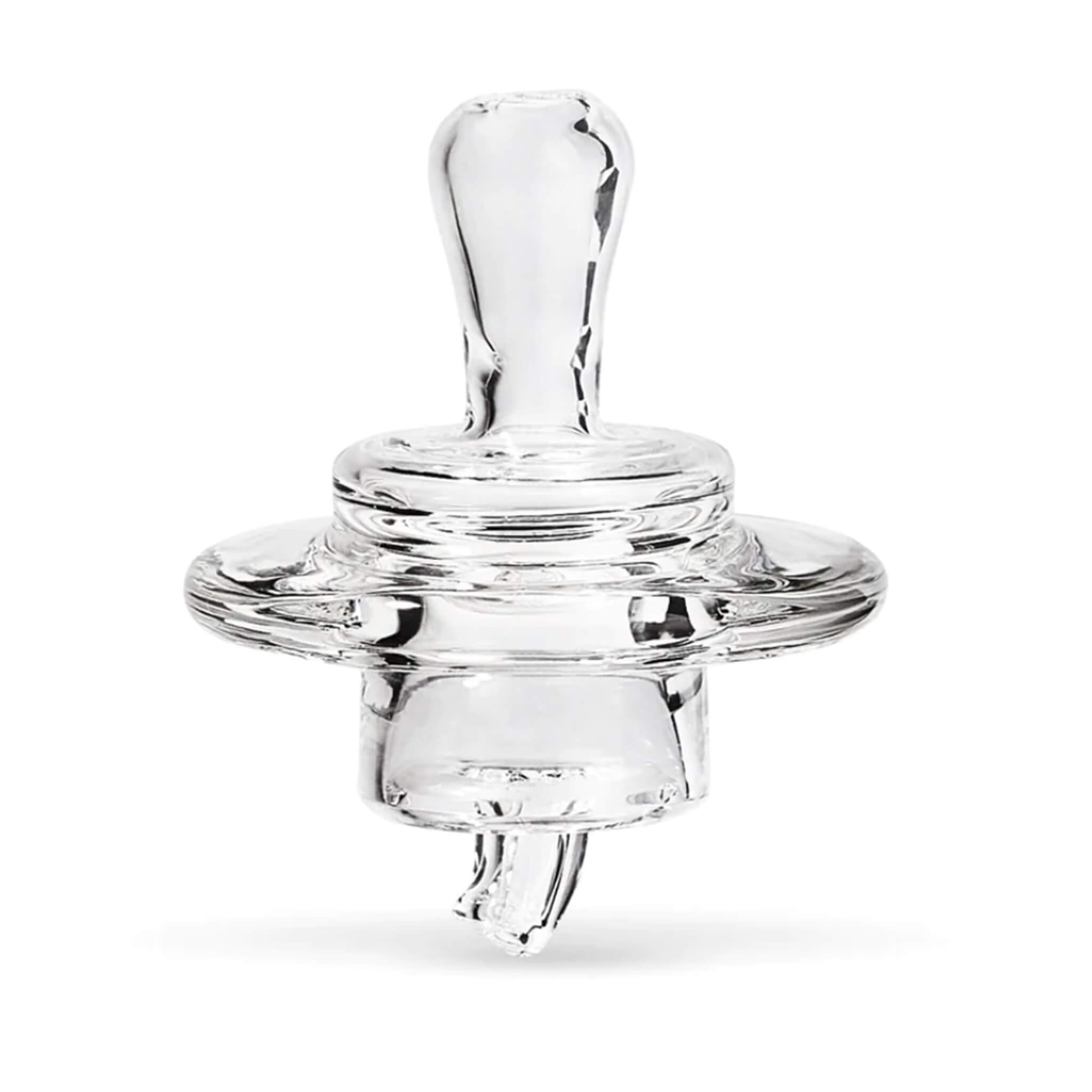 Micro E-Nail 25mm E-Banger Kit | Vortex Directional Carb Cap Profile View | the dabbing specialists