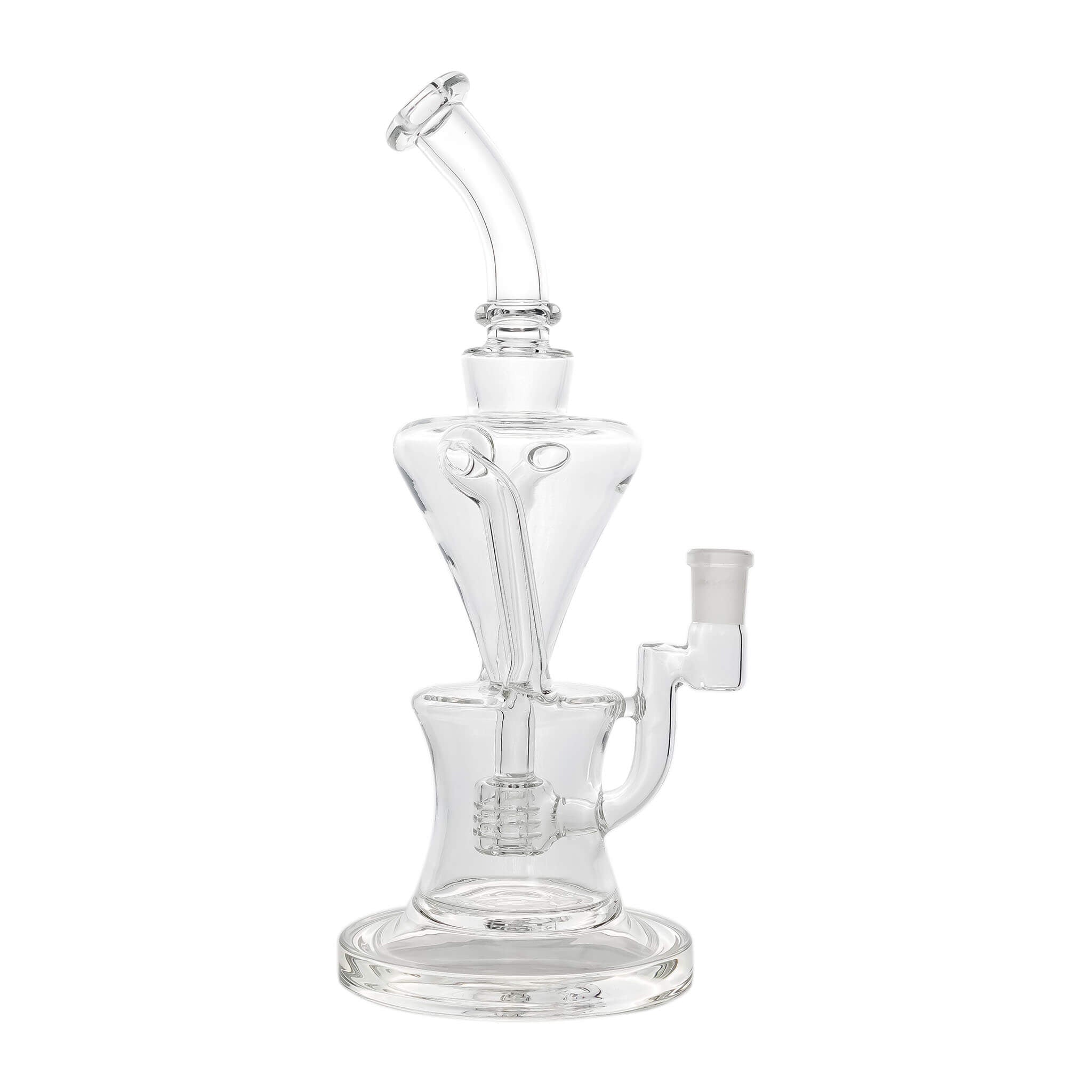 Futurus Gravity Recycler Water Pipe | Dab Rig Angled Alternate View | the dabbing specialists