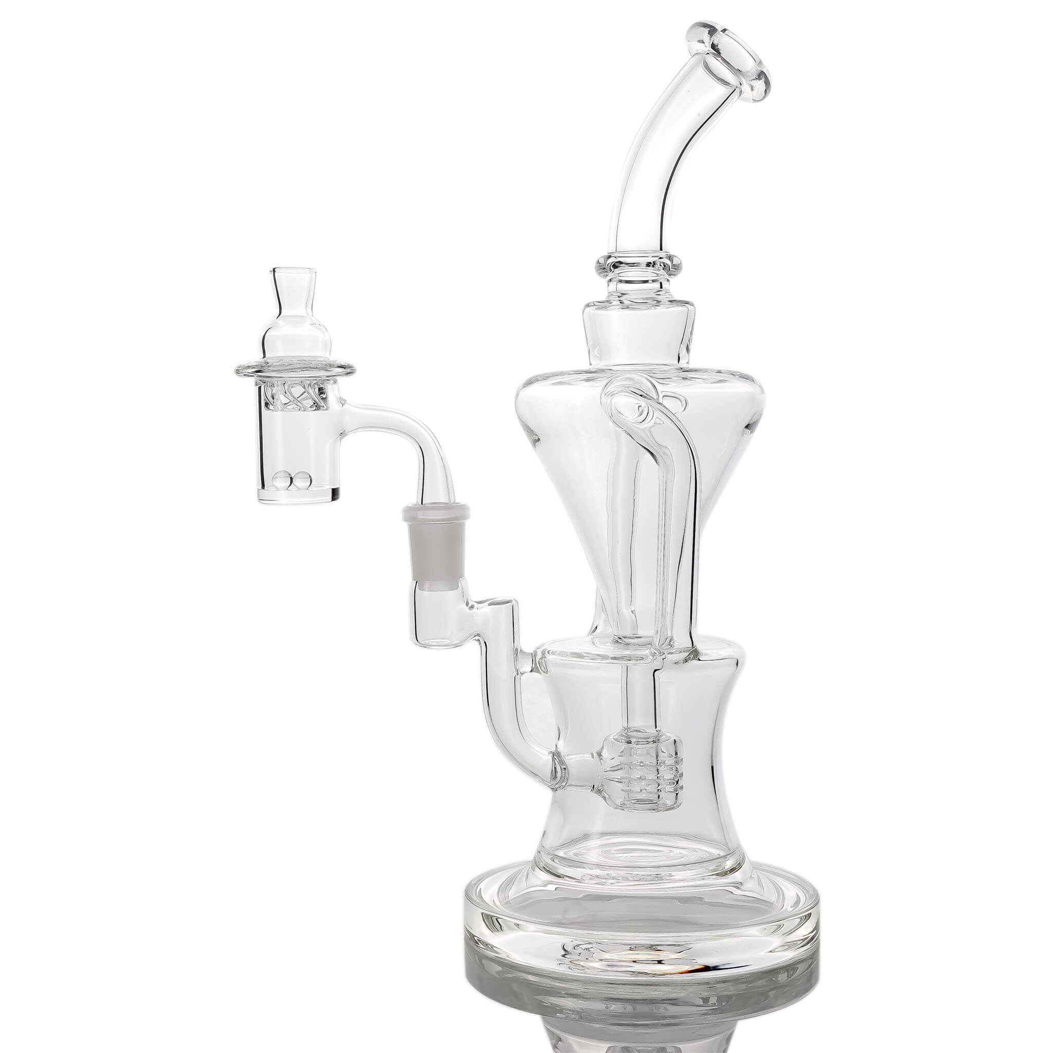 Futurus Recycler 25mm Full Weld Dab Kit | Dab Kit Quartz Pearls View | the dabbing specialists