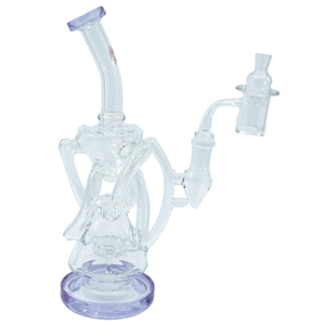Trifecta 25mm Handmade Joint Complete Dabbing Kit #1 | Blue With Quartz View | TDS