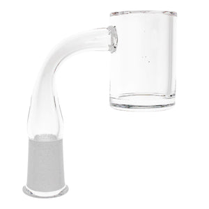 25mm Quartz Banger - Beveled Edge - Clear Bottom | 10mm Female View | the dabbing specialists
