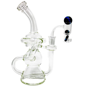 Vornadic Klein Recycler Slurper Dab Kit | Green-Yellow Color | the dabbing specialists