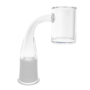 25mm Quartz Banger - Beveled Edge - Clear Bottom | 14mm Female View | the dabbing specialists