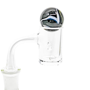 Clear Commander Auto-Spinning Dab Kit | Quartz Pearls Auto-Spinning View | the dabbing specialists