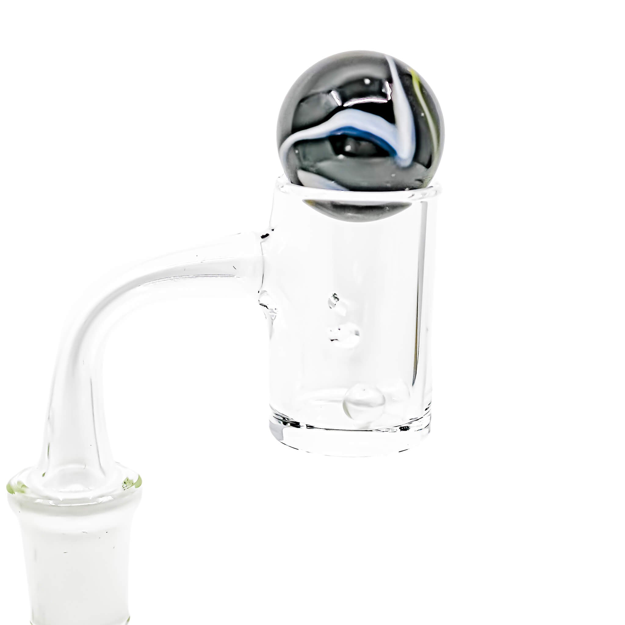 Clear Commander Auto-Spinning Dab Kit | Quartz Pearls Auto-Spinning View | the dabbing specialists