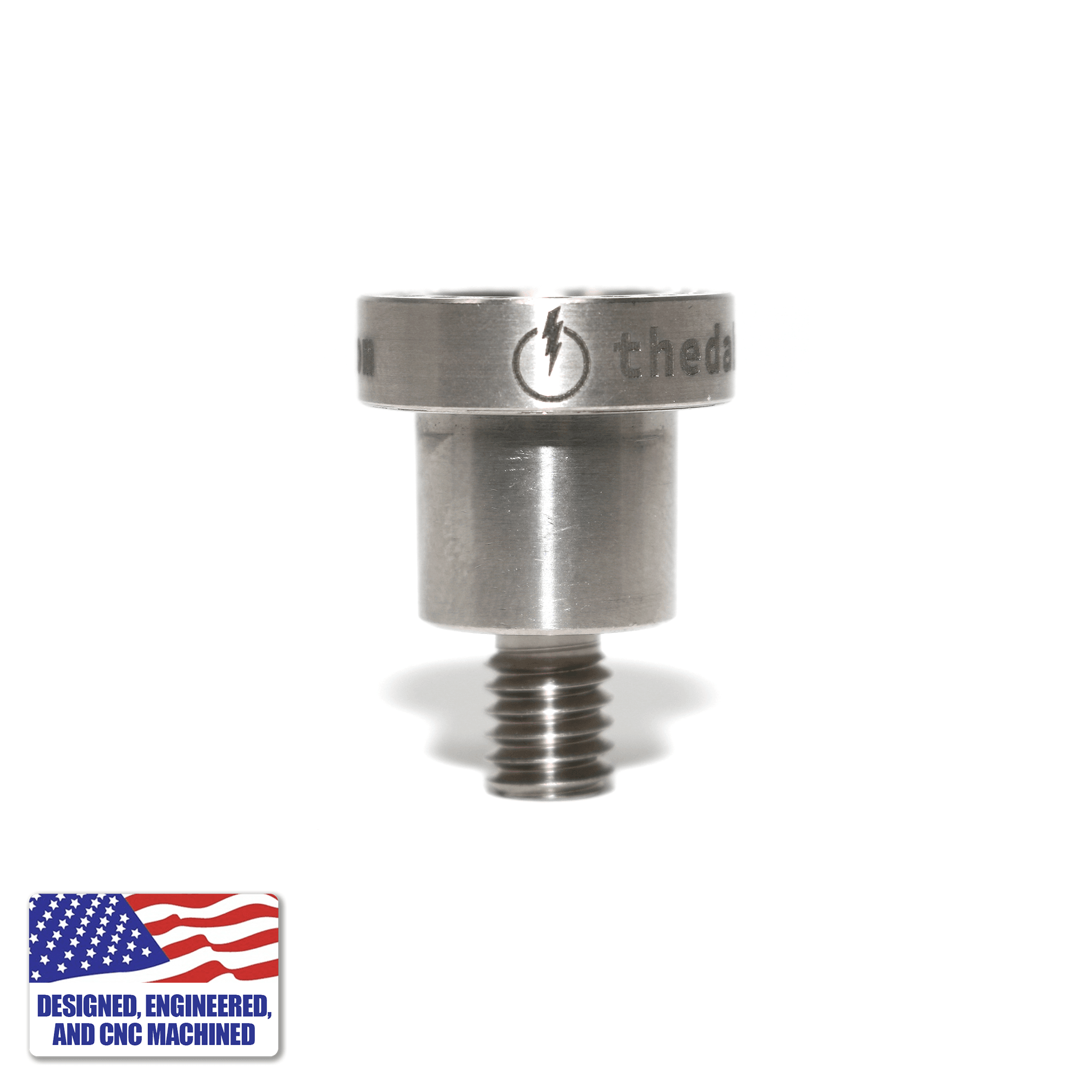 16-Hole Titanium Nail | Side Nail View | the dabbing specialists