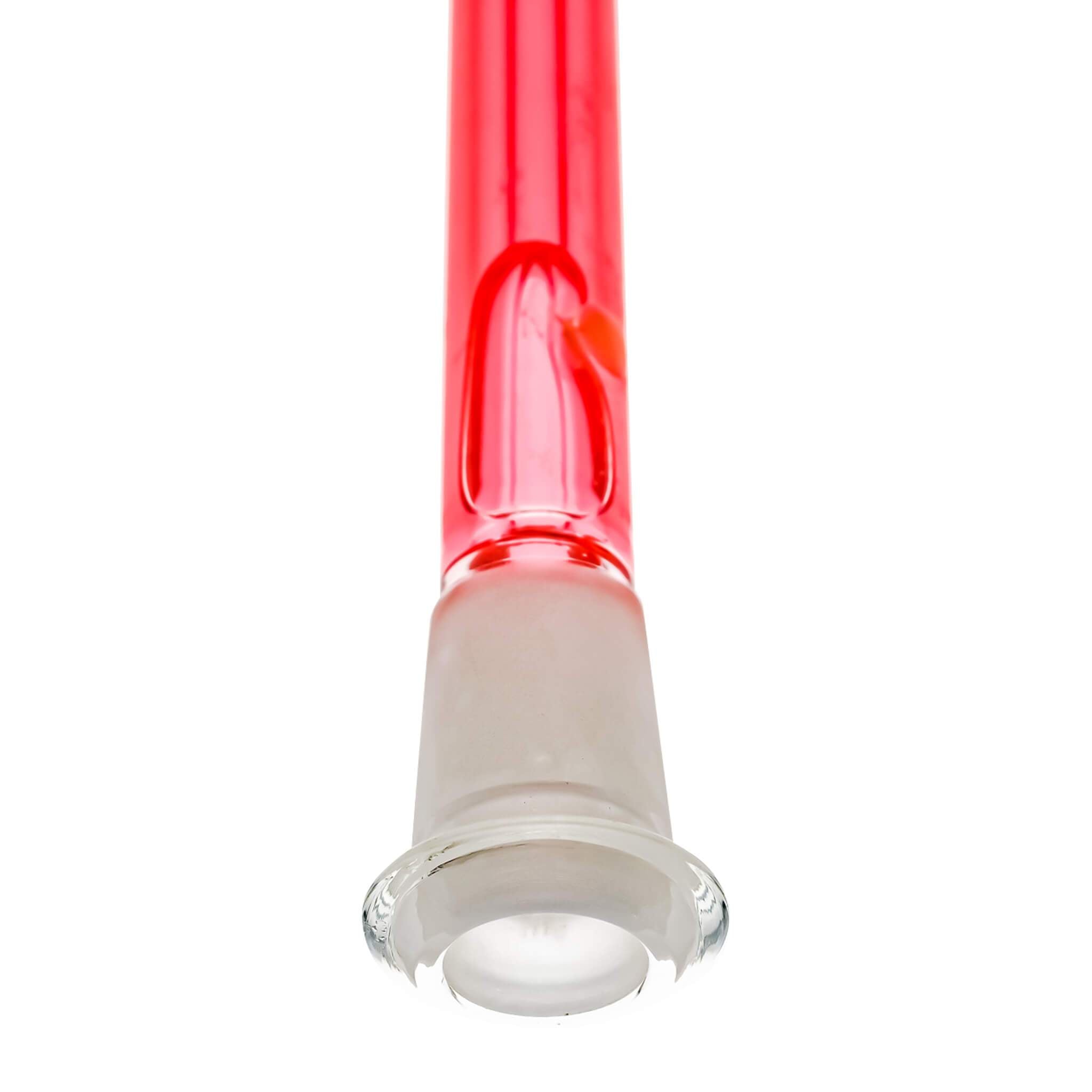 18mm to 14mm Female Glycerin Downstem | Close Up Joint View | the dabbing specialists