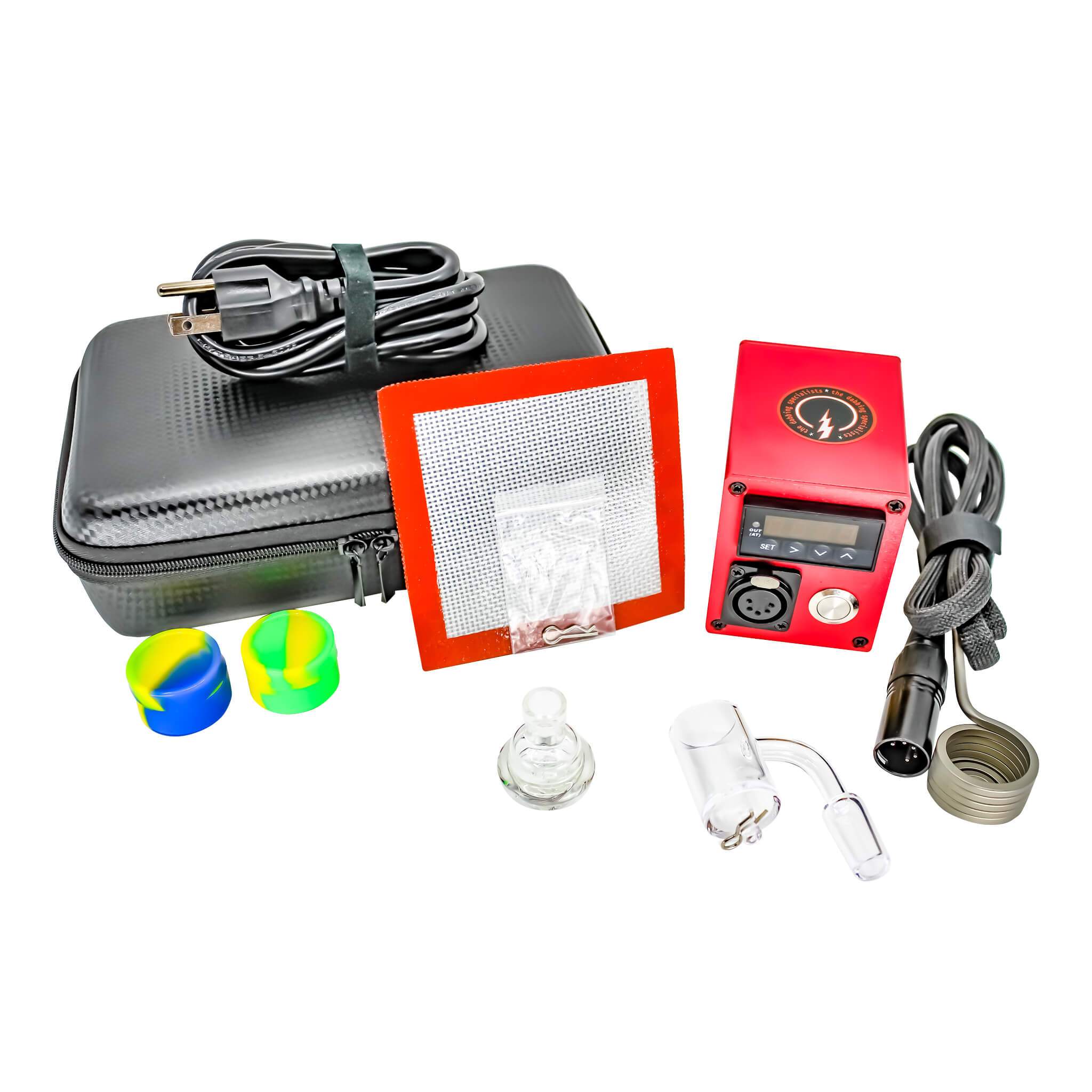 25mm Deluxe Enail Kit (Case) | Full Kit View | the dabbing specialists