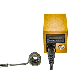 25mm Deluxe Enail Kit (Case) | Wood Grain View | the dabbing specialists