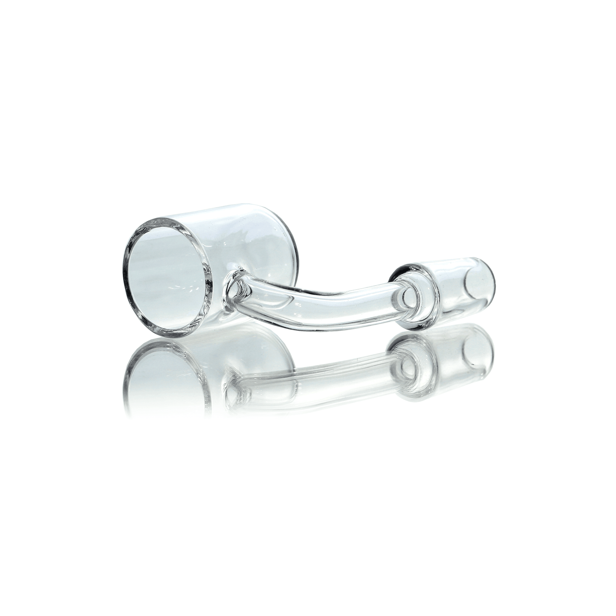 25mm Flat Top Quartz Banger | Rounded Bottom | Insert Cup | the dabbing specialists