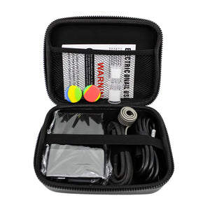 25mm Mini Enail Complete Dabbing Kit #2 | Open Case View | the dabbing specialists