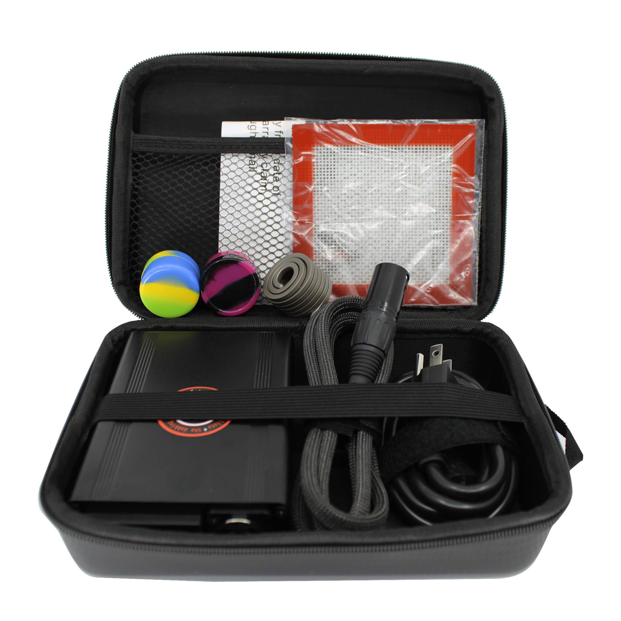 25mm Mini Enail Kit (Case) | Open Dab Kit Case View | the dabbing specialists