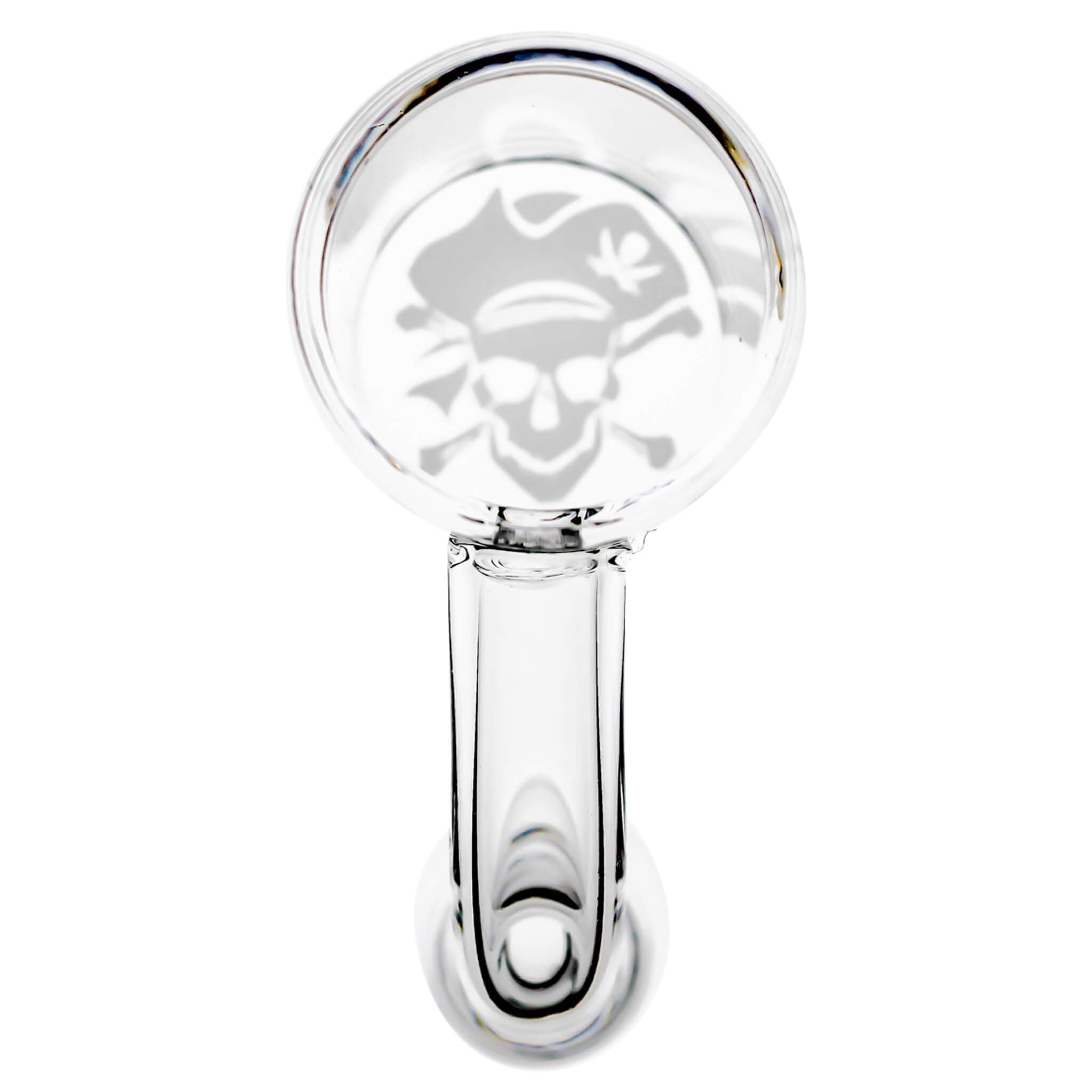 25mm Quartz Banger - Beveled Edge - Pirate Bottom | Top Down View | the dabbing specialists