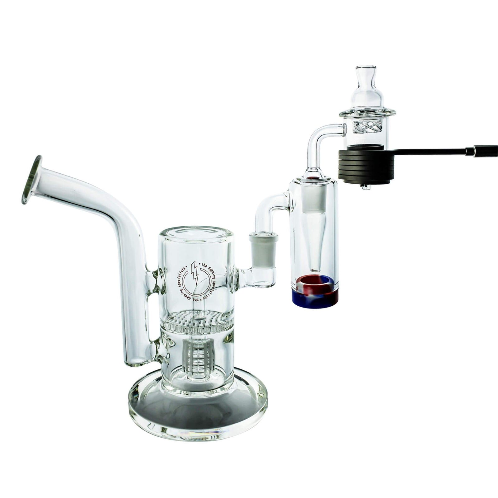 30mm Mini Enail Complete Dabbing Kit #4 | Full Rig View | the dabbing specialists