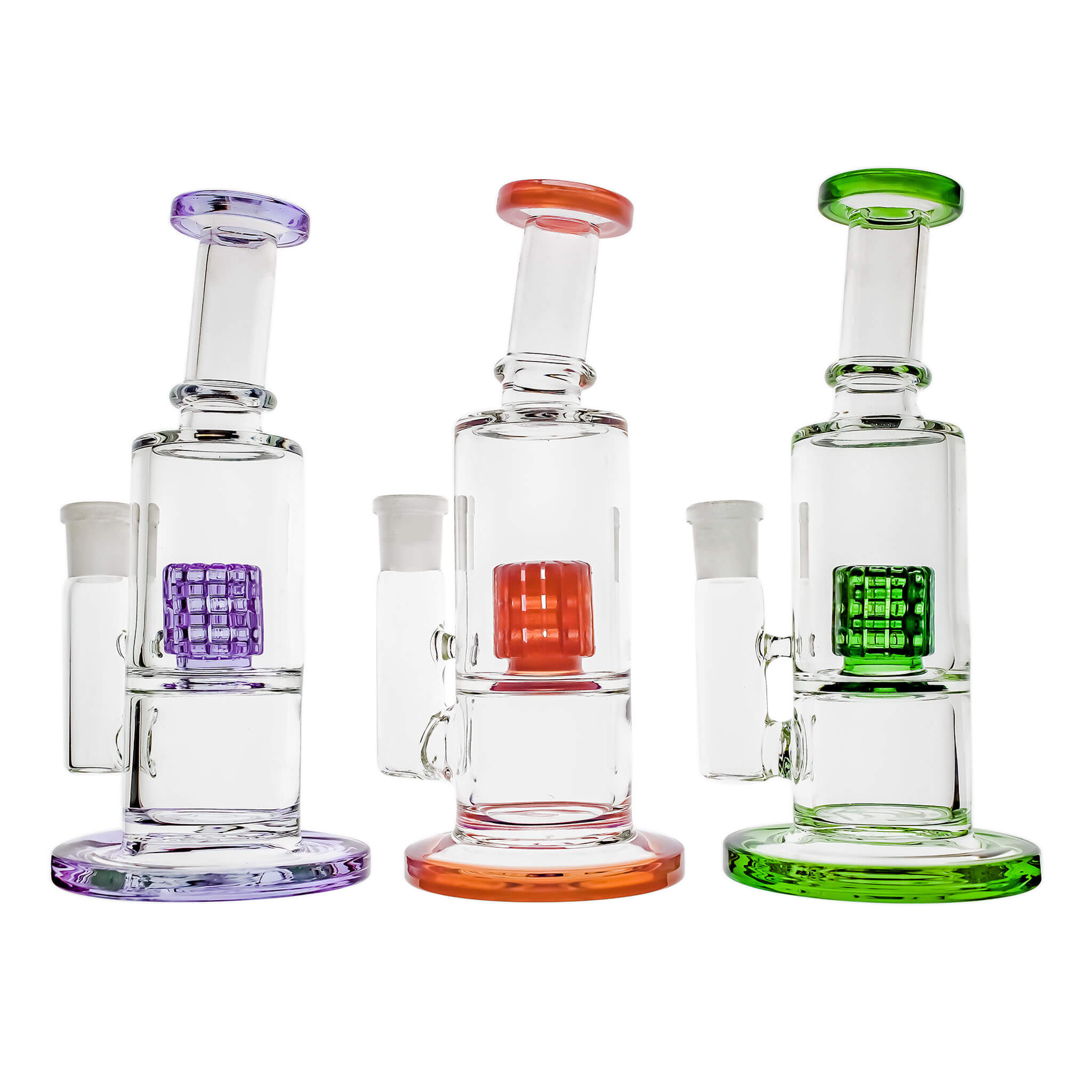 Happy Slapper Micro Dab Rig | Three Color Variation View | the dabbing specialists