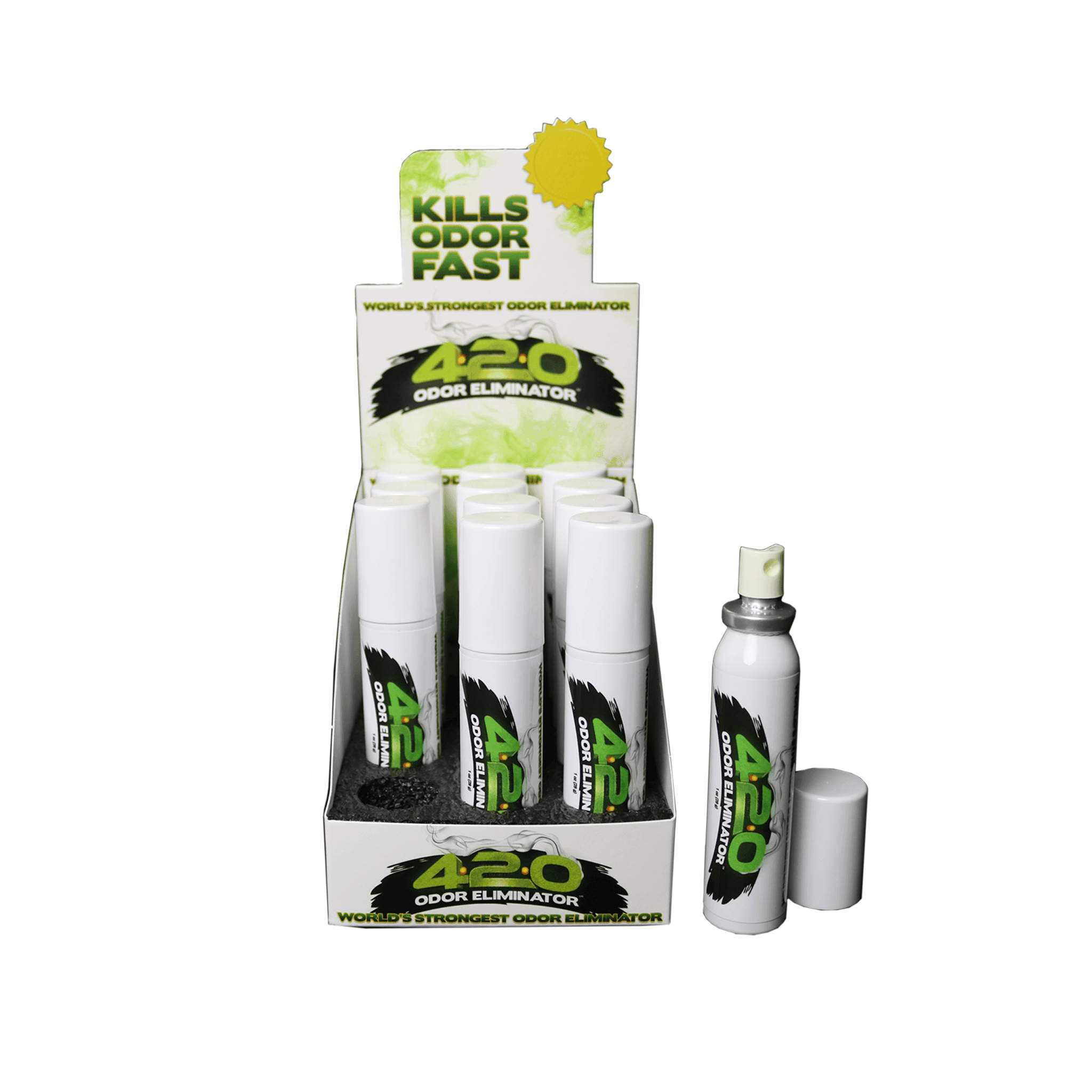 420 Odor Eliminator | Open Case View | the dabbing specialists
