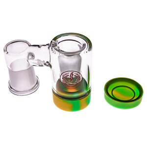 90° Compact TDS Reclaim Catcher | Top Down View | the dabbing specialists