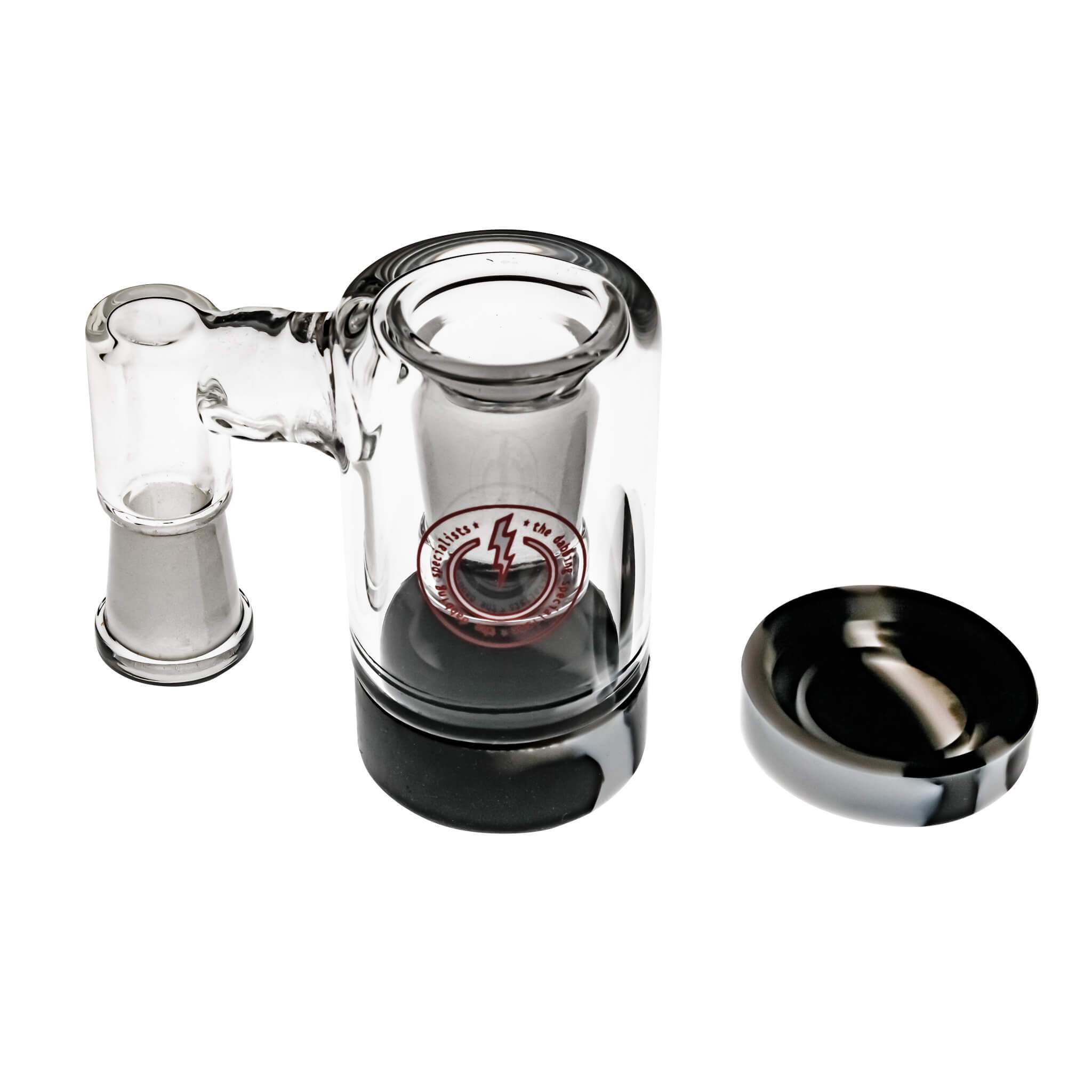 90° Compact TDS Reclaim Catcher | Top Down View | the dabbing specialists