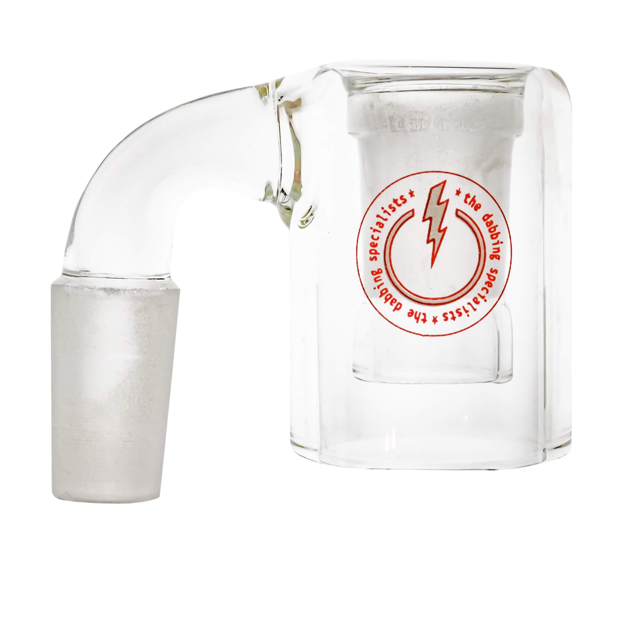 90° Compact TDS Reclaim Catcher | Side View | the dabbing specialists