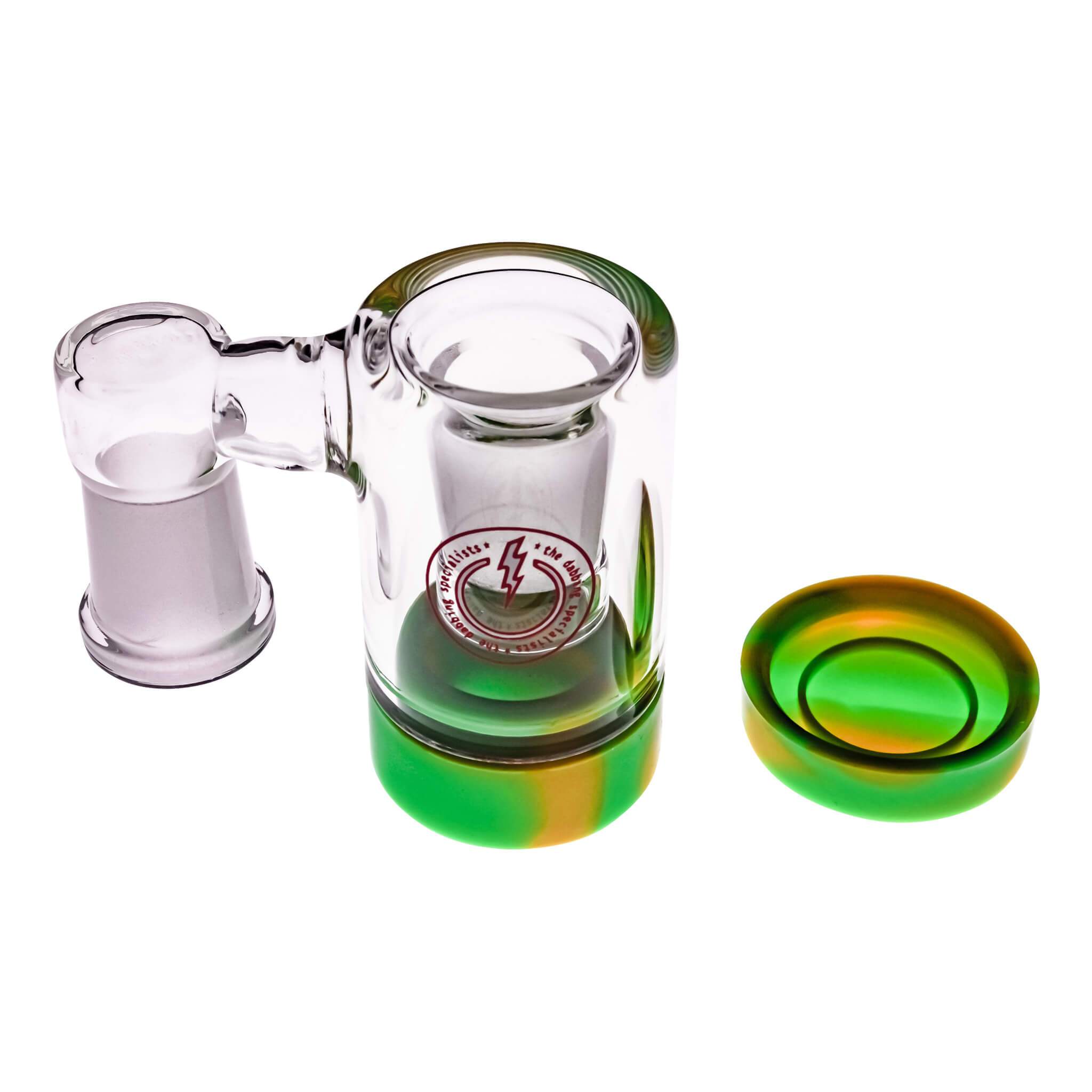 90° Compact TDS Reclaim Catcher | Top Down View | the dabbing specialists