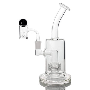 Clear Commander Auto-Spinning Dab Kit | Quartz Kit Profile View | the dabbing specialists