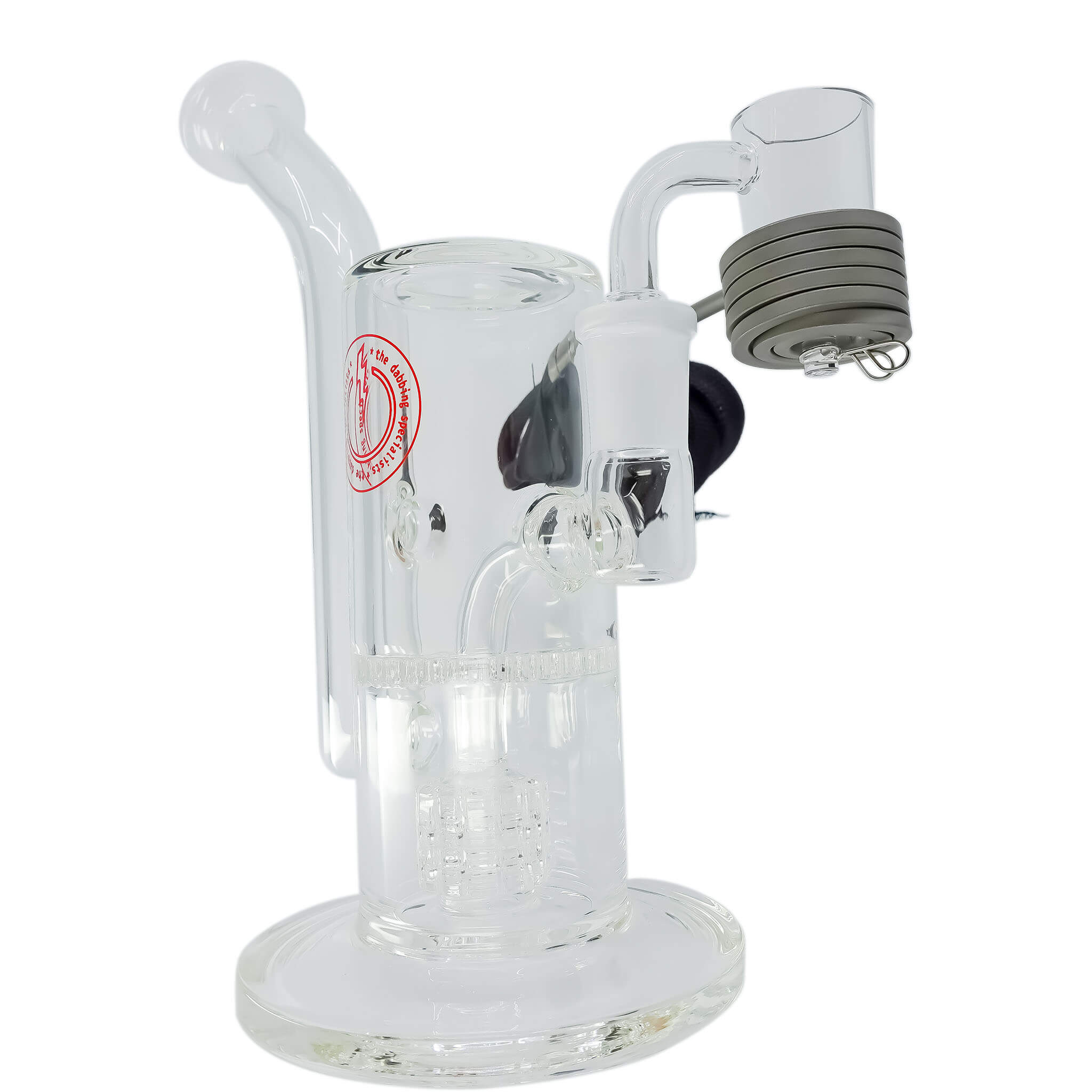 R-Clip Upgrade Spring | In Use On Rig View | the dabbing specialists
