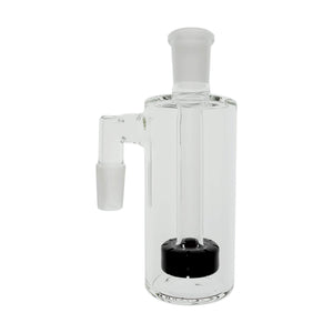 Circ Perc Ash Catcher | Black Profile View | the dabbing specialists