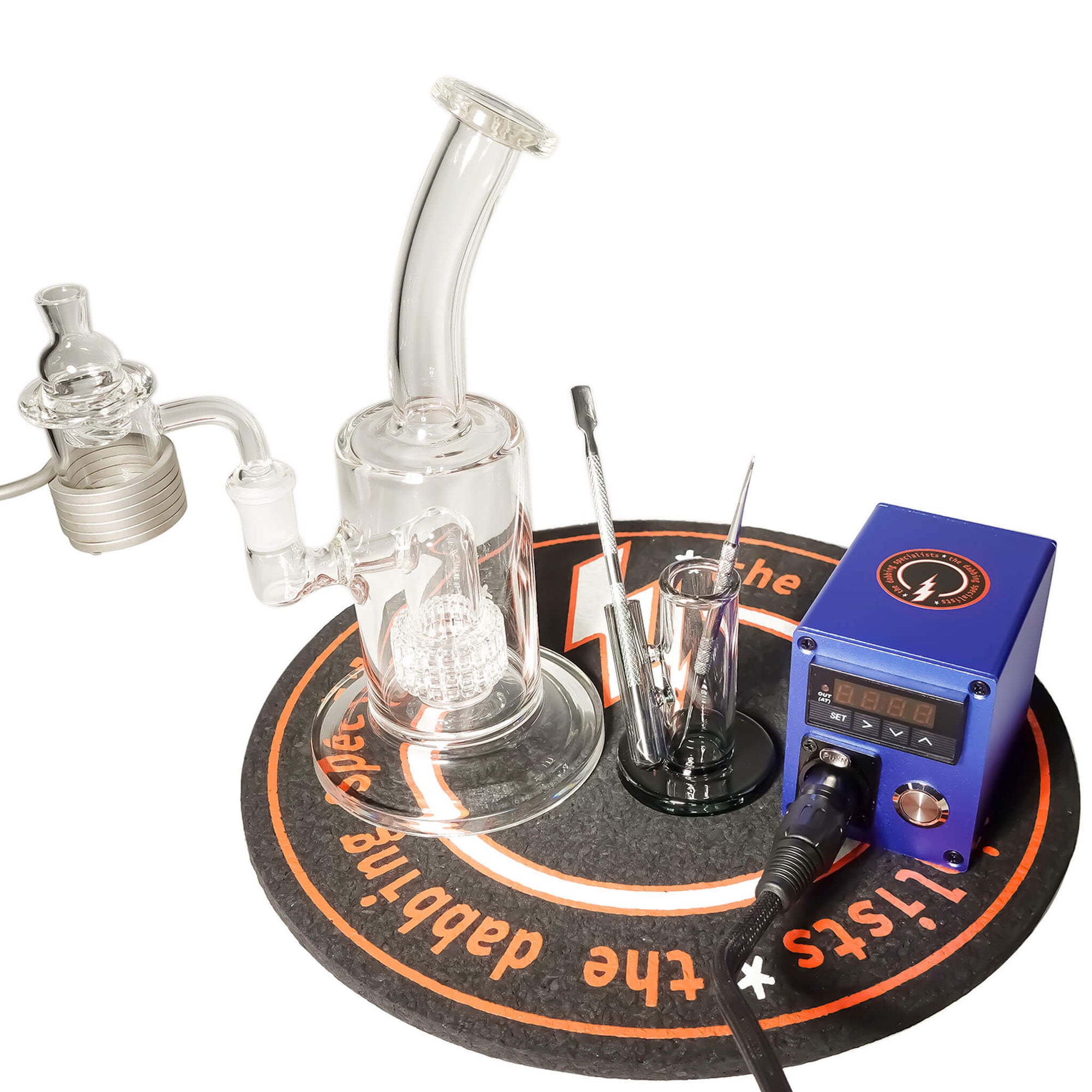 Commander 30mm E-Banger Deluxe Enail Kit | Red Kit View | the dabbing specialists