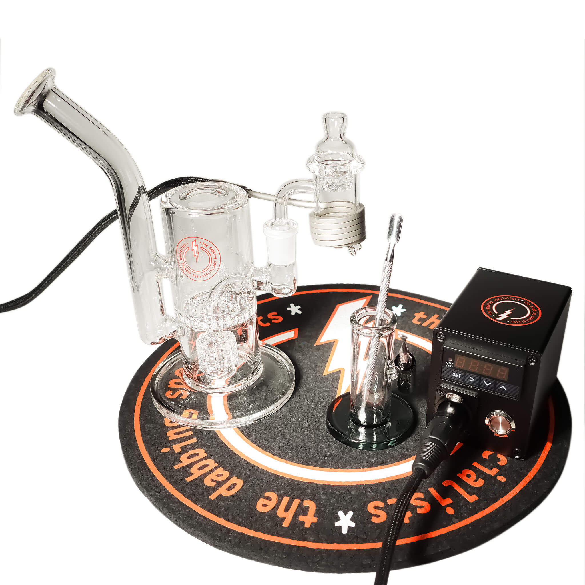 Reborn 25mm E-Banger Deluxe Enail Kit | Black Kit View | the dabbing specialists
