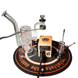 Reborn 20mm E-Banger Deluxe Enail Kit | Wood Grain Kit View | the dabbing specialists