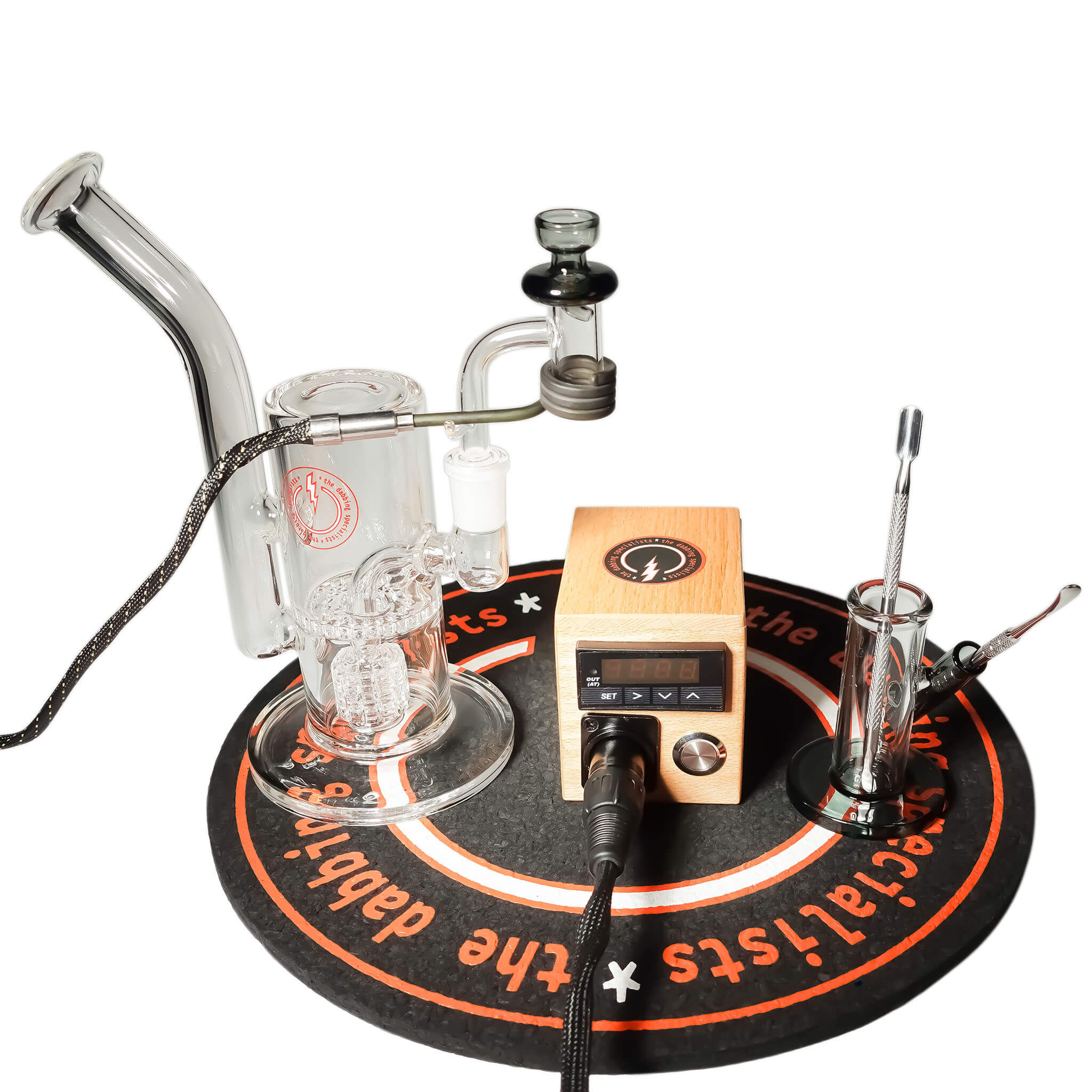 Reborn 16mm E-Banger Deluxe Enail Kit | Wood Grain Enail Kit View | the dabbing specialists