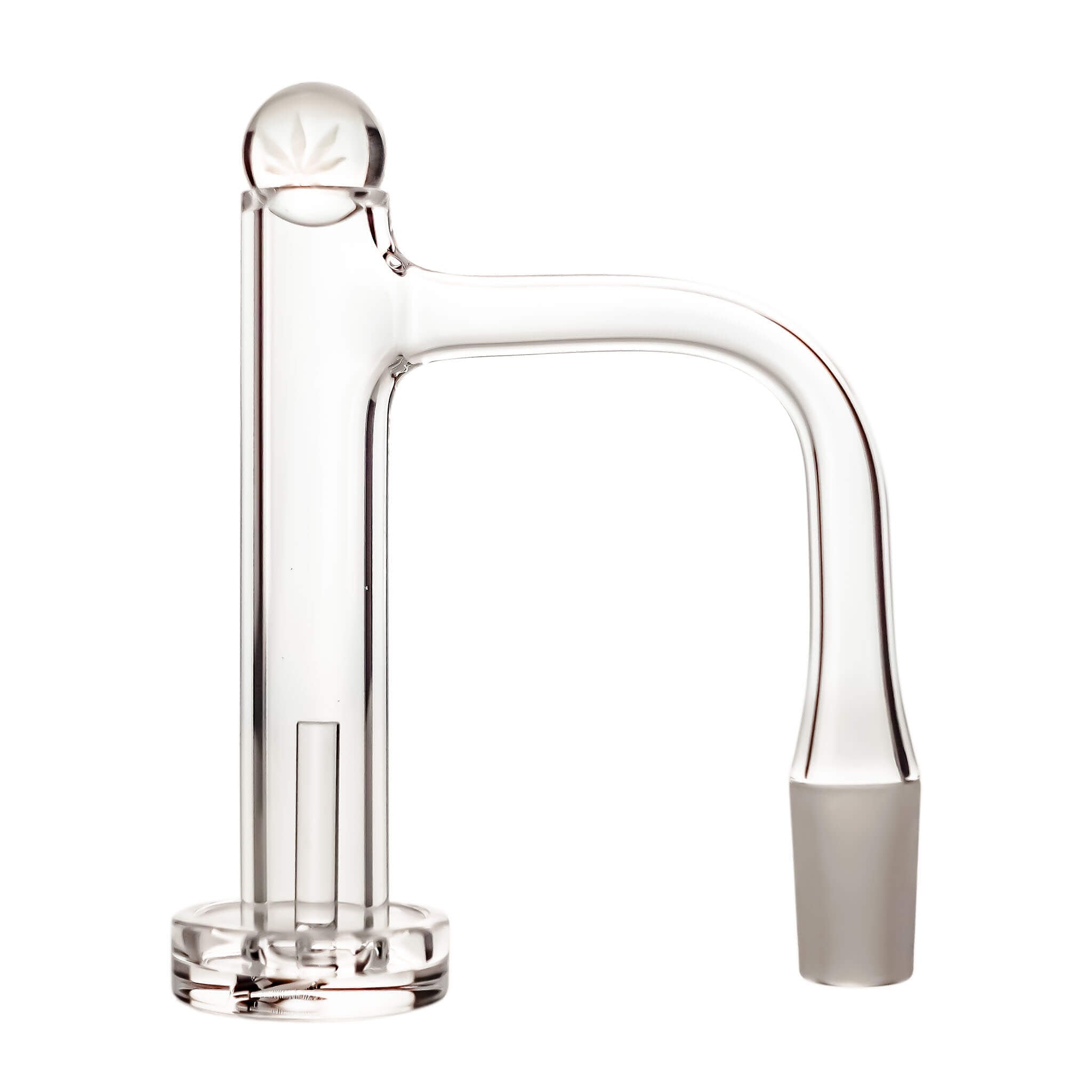 Full Weld Control Tower Banger Kit | Control Tower Clear Quartz Pillar | the dabbing specialists